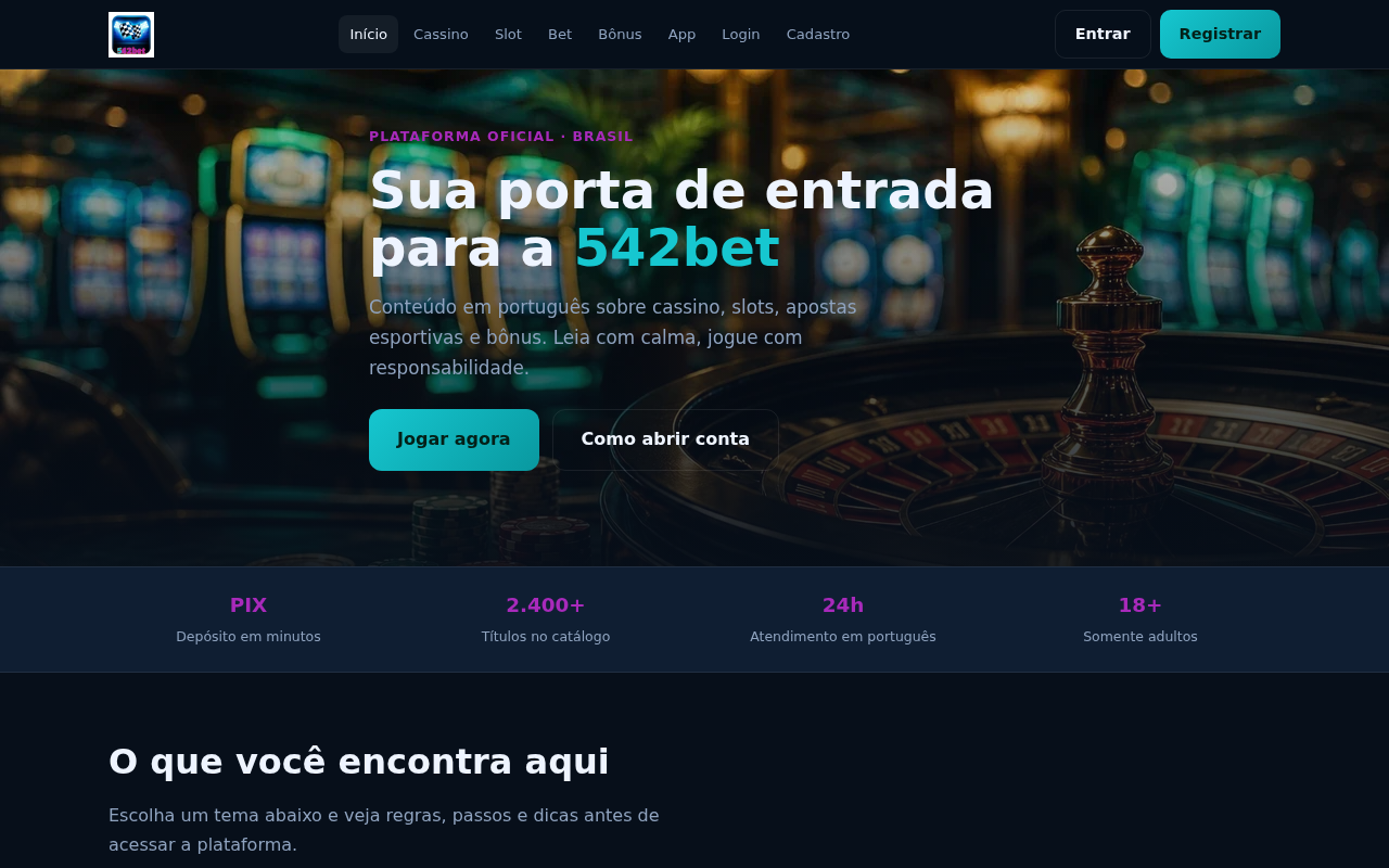 542BET screenshot