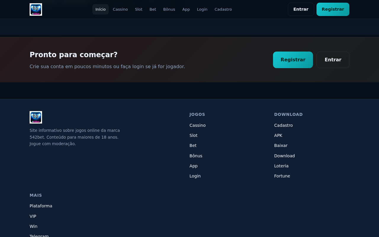 542BET screenshot