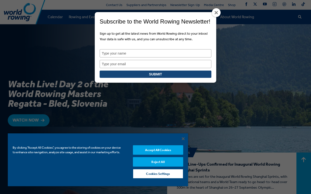 Watch Live! Day 2 of the World Rowing Masters Regatta screenshot