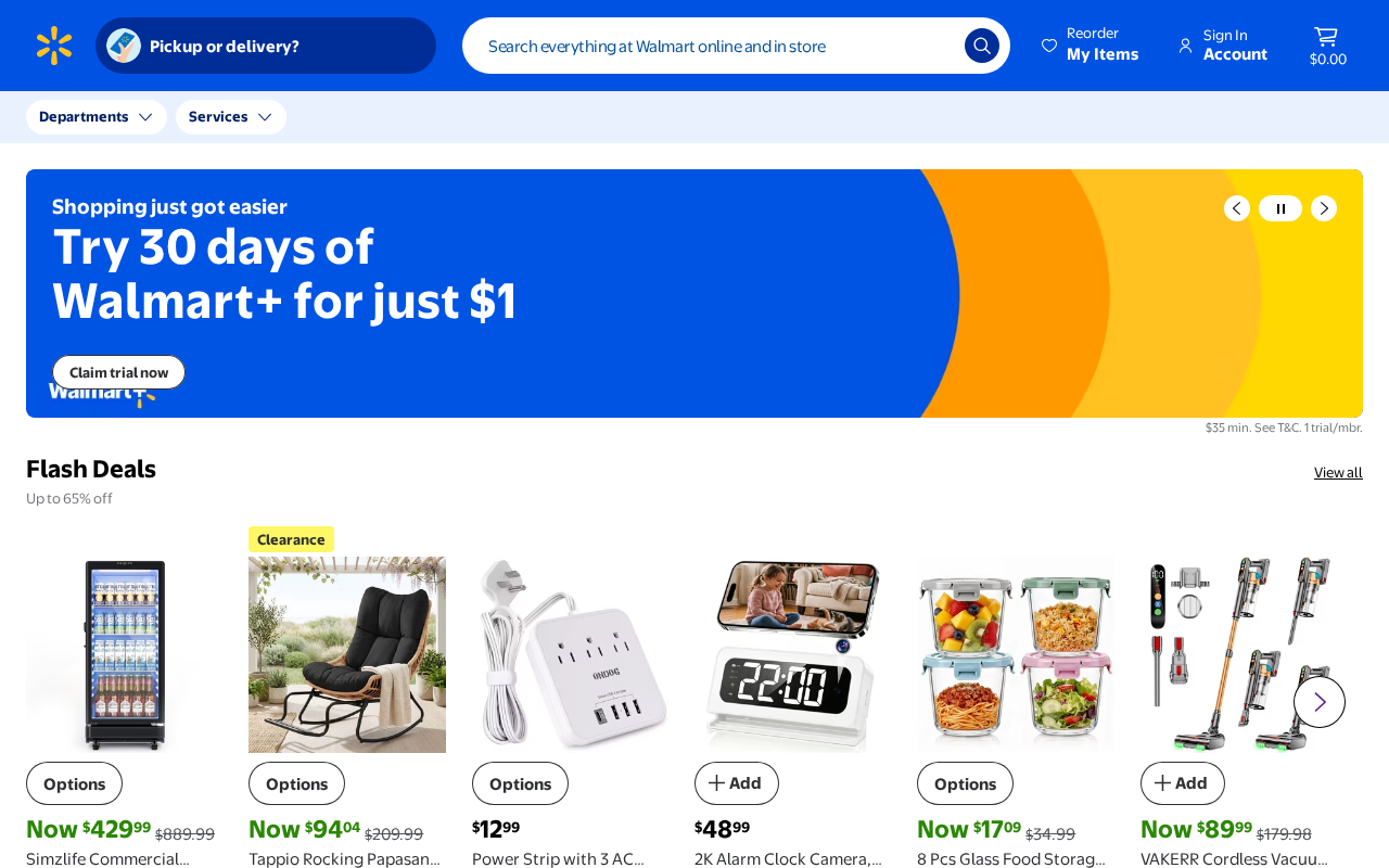 Walmart screenshot