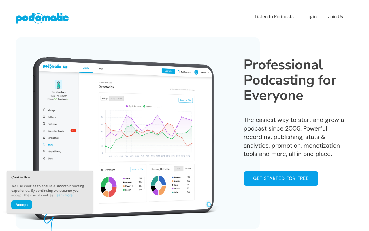 Professional Podcasting for Everyone screenshot
