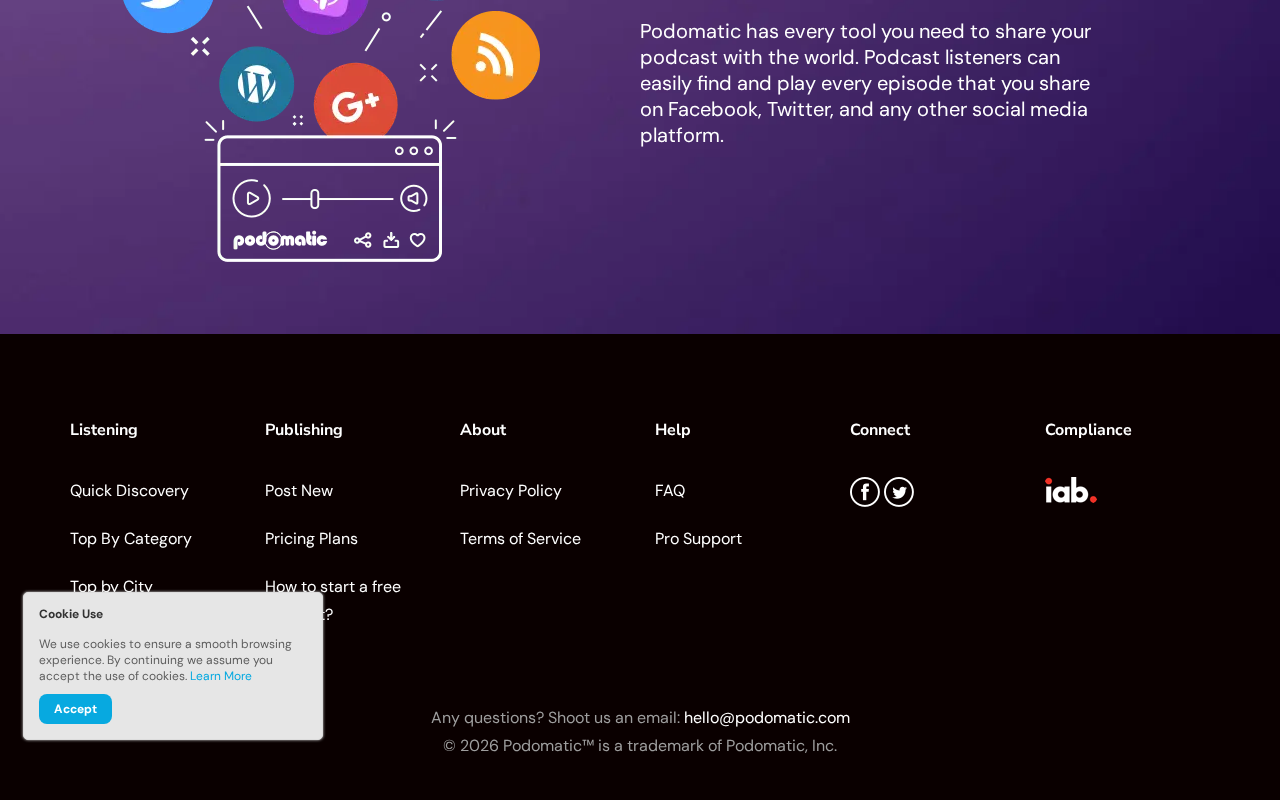 Professional Podcasting for Everyone screenshot