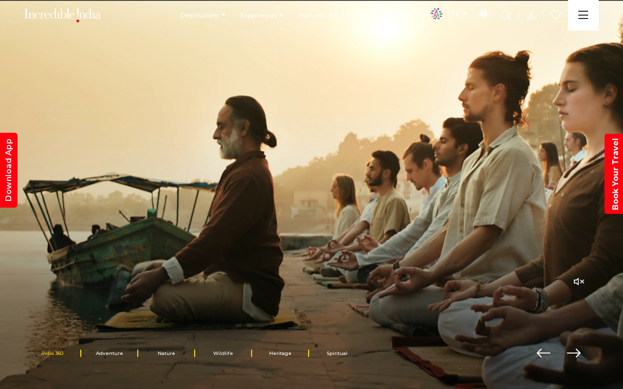 Discover Incredible India: Travel Guide & Tourism Info screenshot