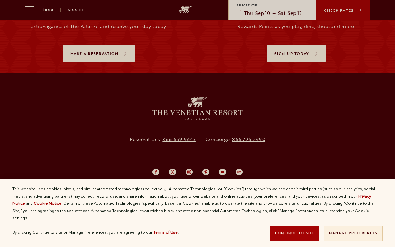 The Venetian Resort Las Vegas screenshot