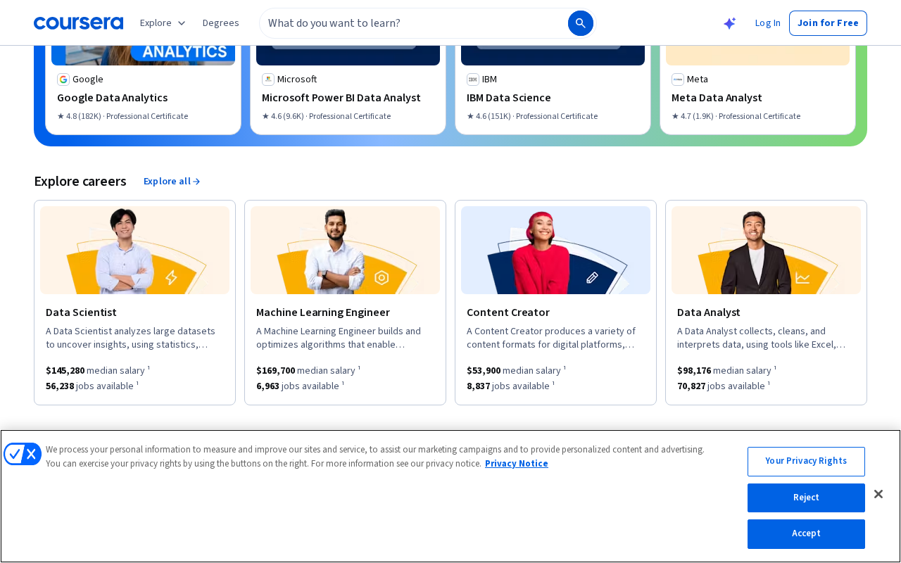 Coursera screenshot
