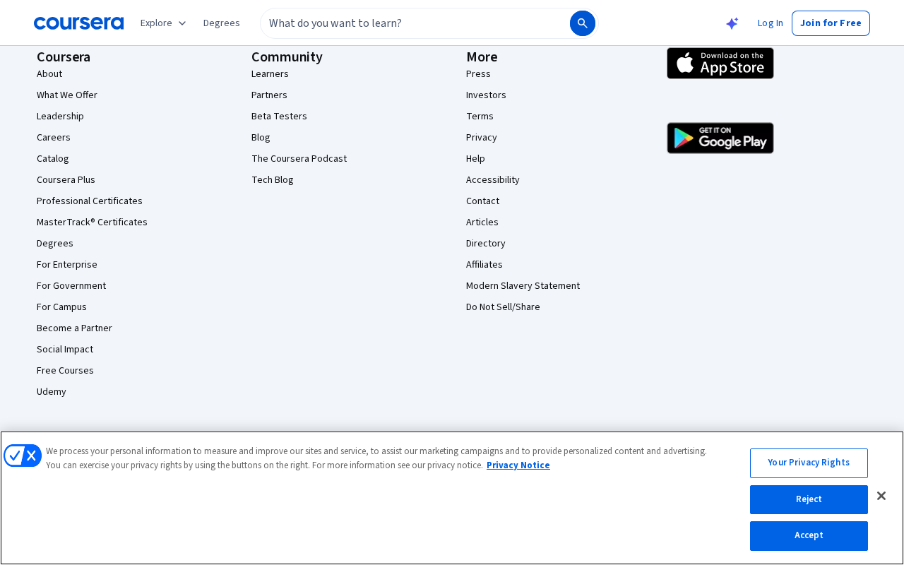 Coursera screenshot