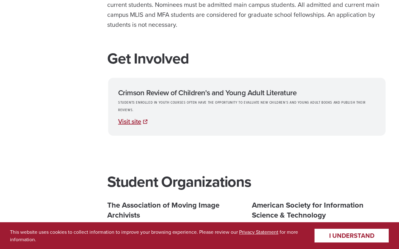 The School of Library and Information Studies screenshot