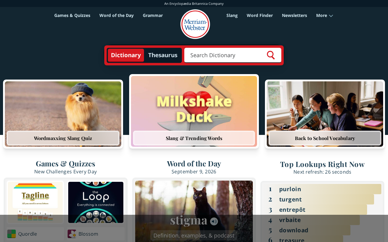 Merriam-Webster: America's Most Trusted Dictionary screenshot