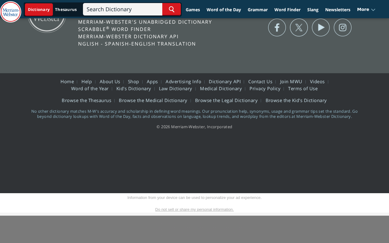 Merriam-Webster: America's Most Trusted Dictionary screenshot