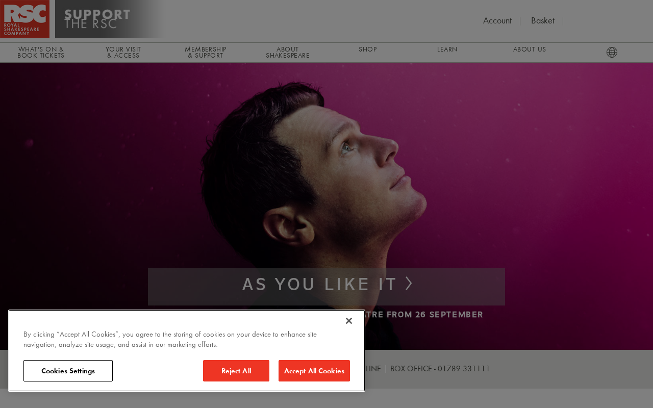Royal Shakespeare Company screenshot