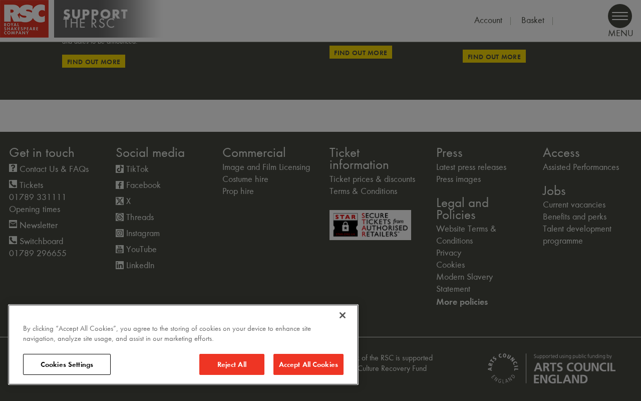 Royal Shakespeare Company screenshot