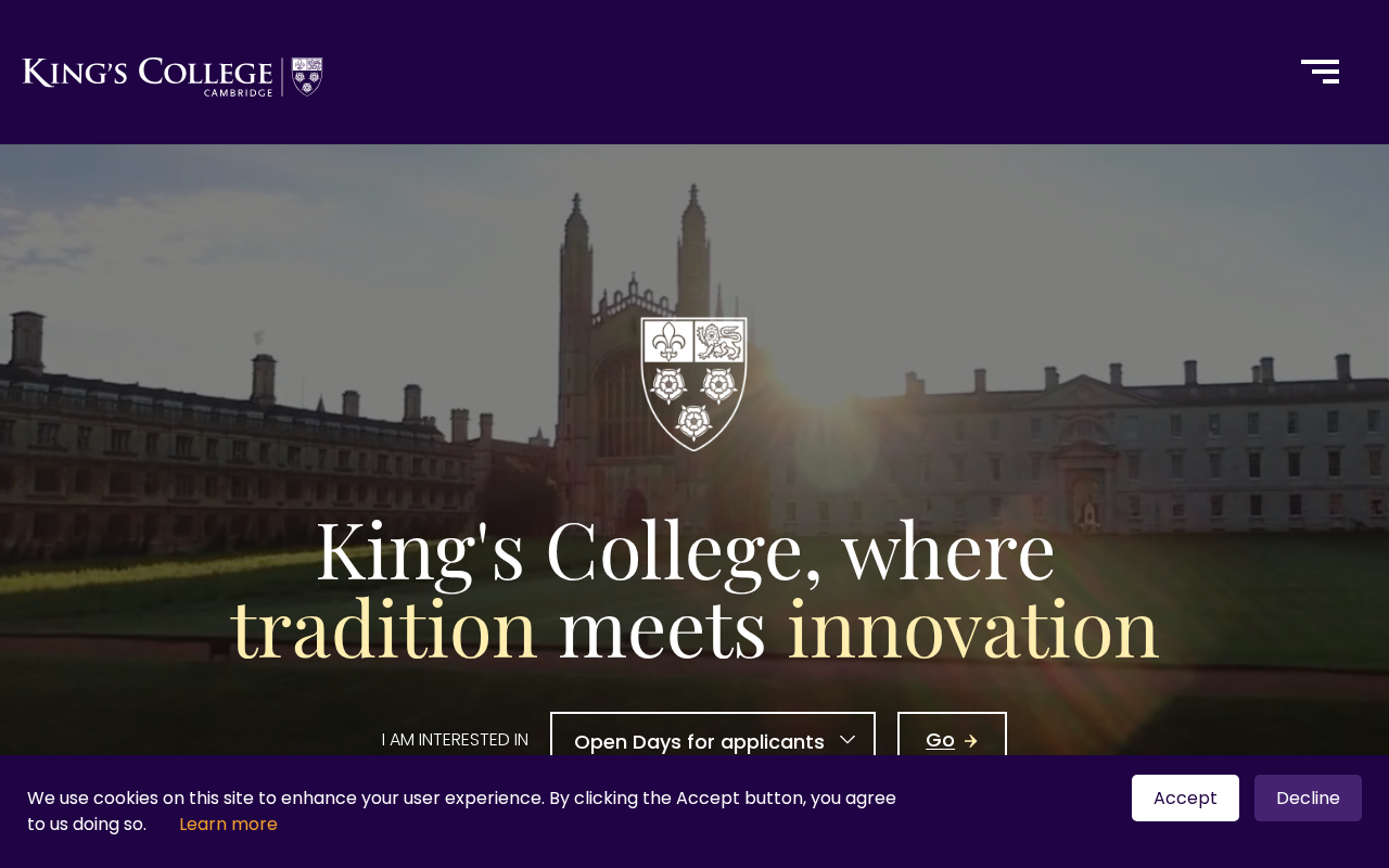 King's College, where tradition meets innovation screenshot