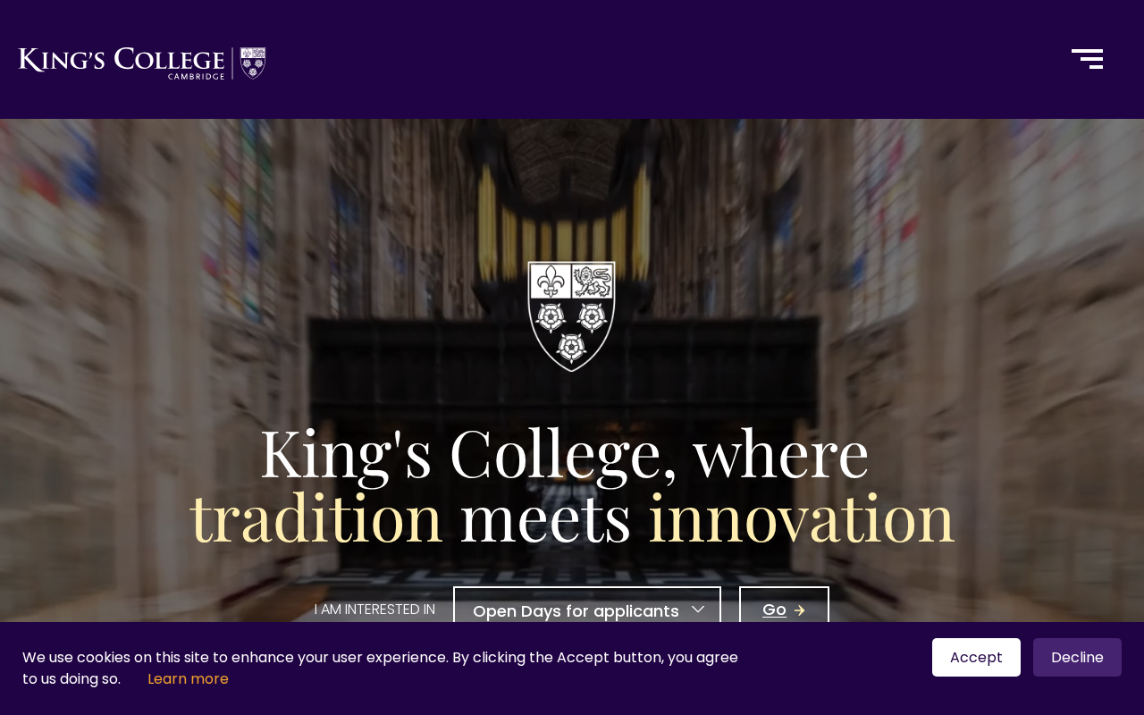 King's College, where tradition meets innovation screenshot