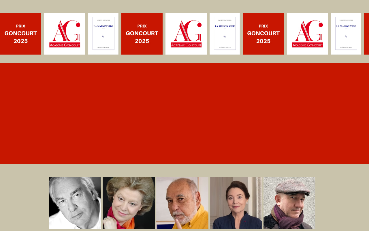 Academie Goncourt screenshot