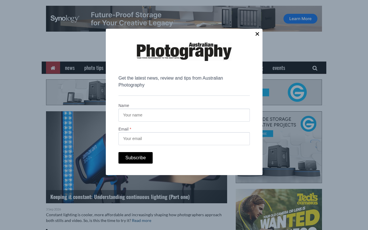 Photo tips, competitions, camera reviews, news screenshot