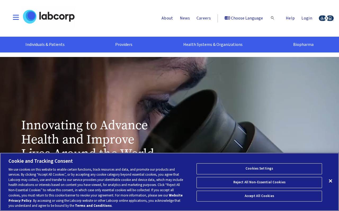 Lab Diagnostics, Drug Development, Global Life Sciences screenshot