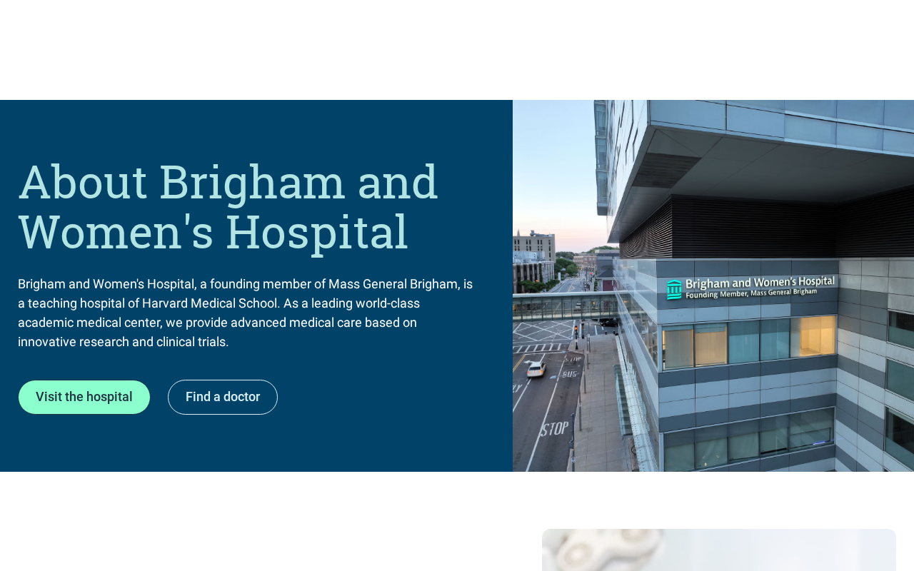 About Brigham and Women's Hospital screenshot