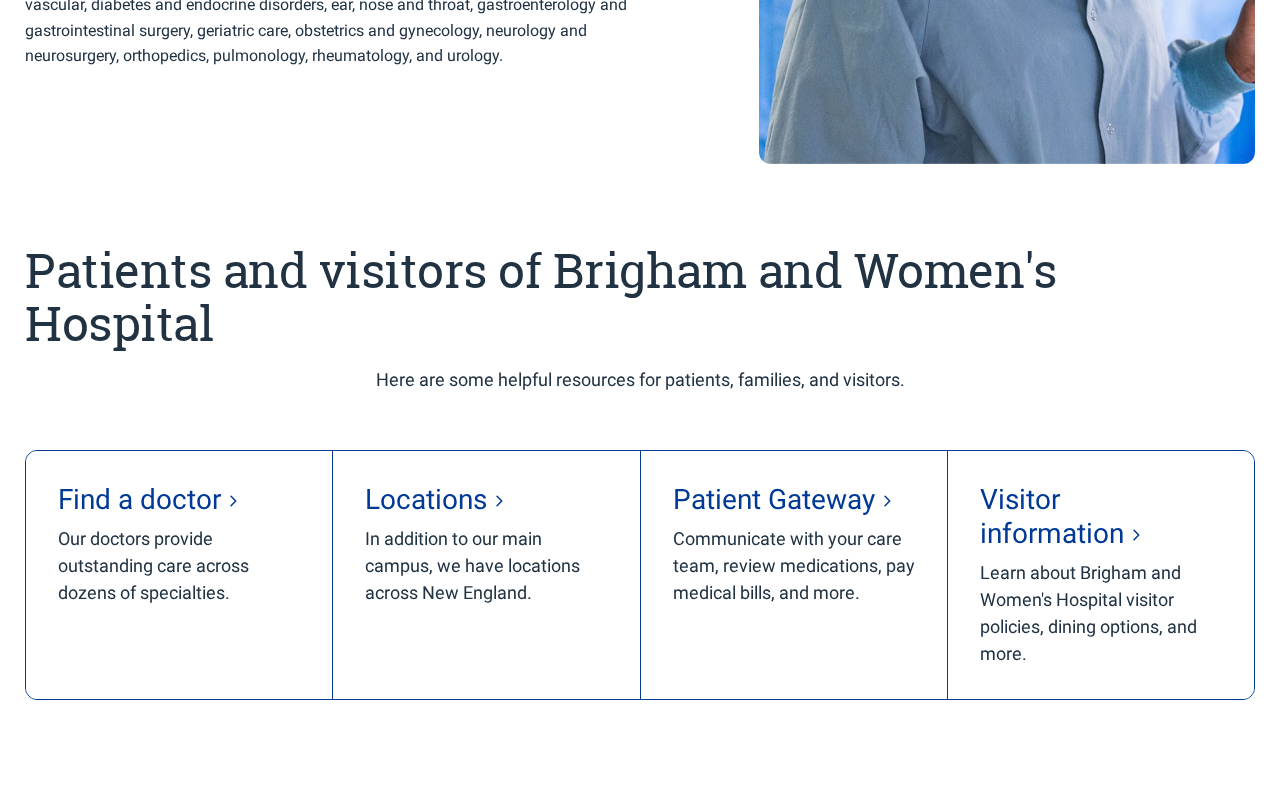 About Brigham and Women's Hospital screenshot