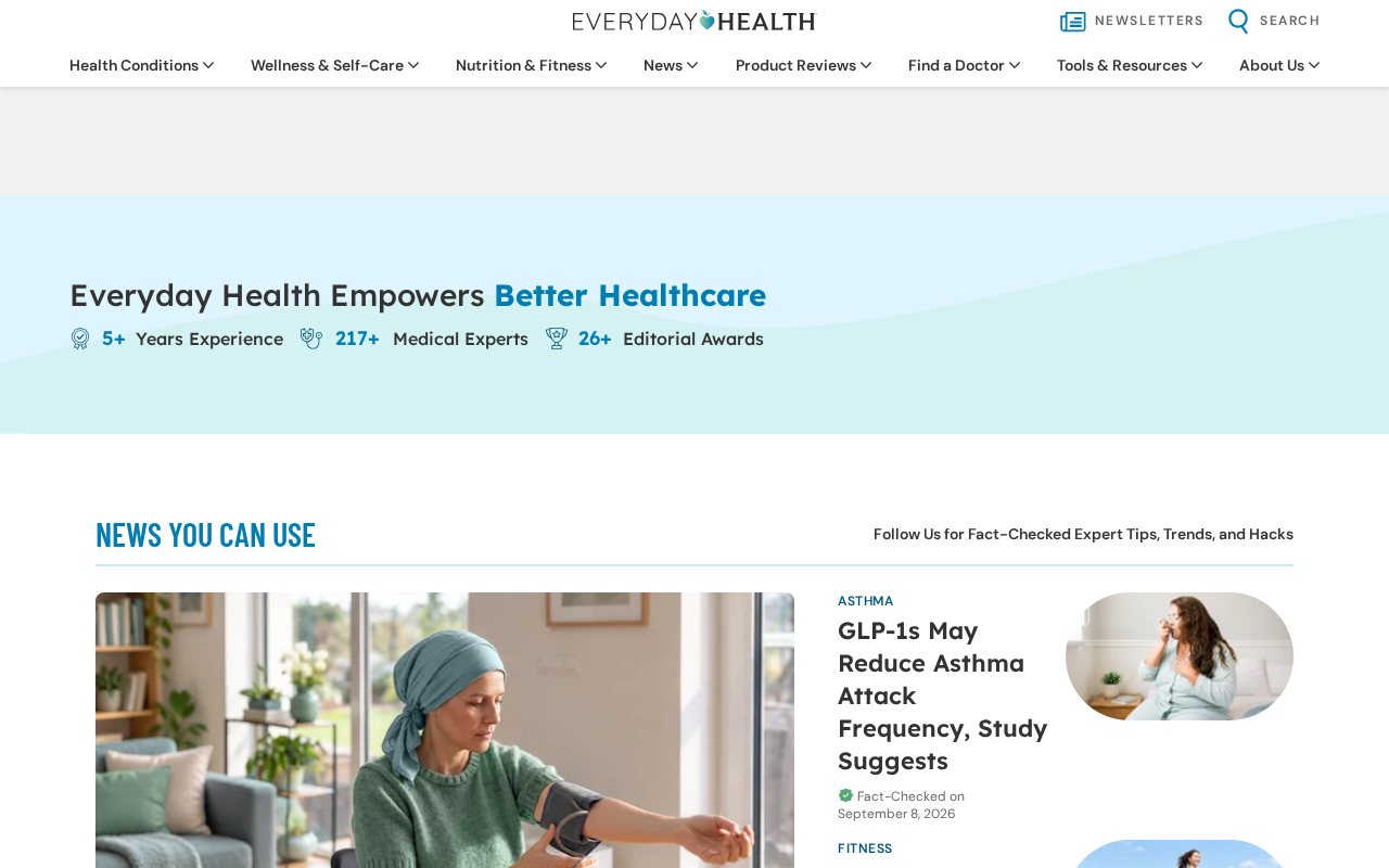 Everyday Health: Trusted Medical Information, Expert Health Advice, News, Tools, and Resources screenshot