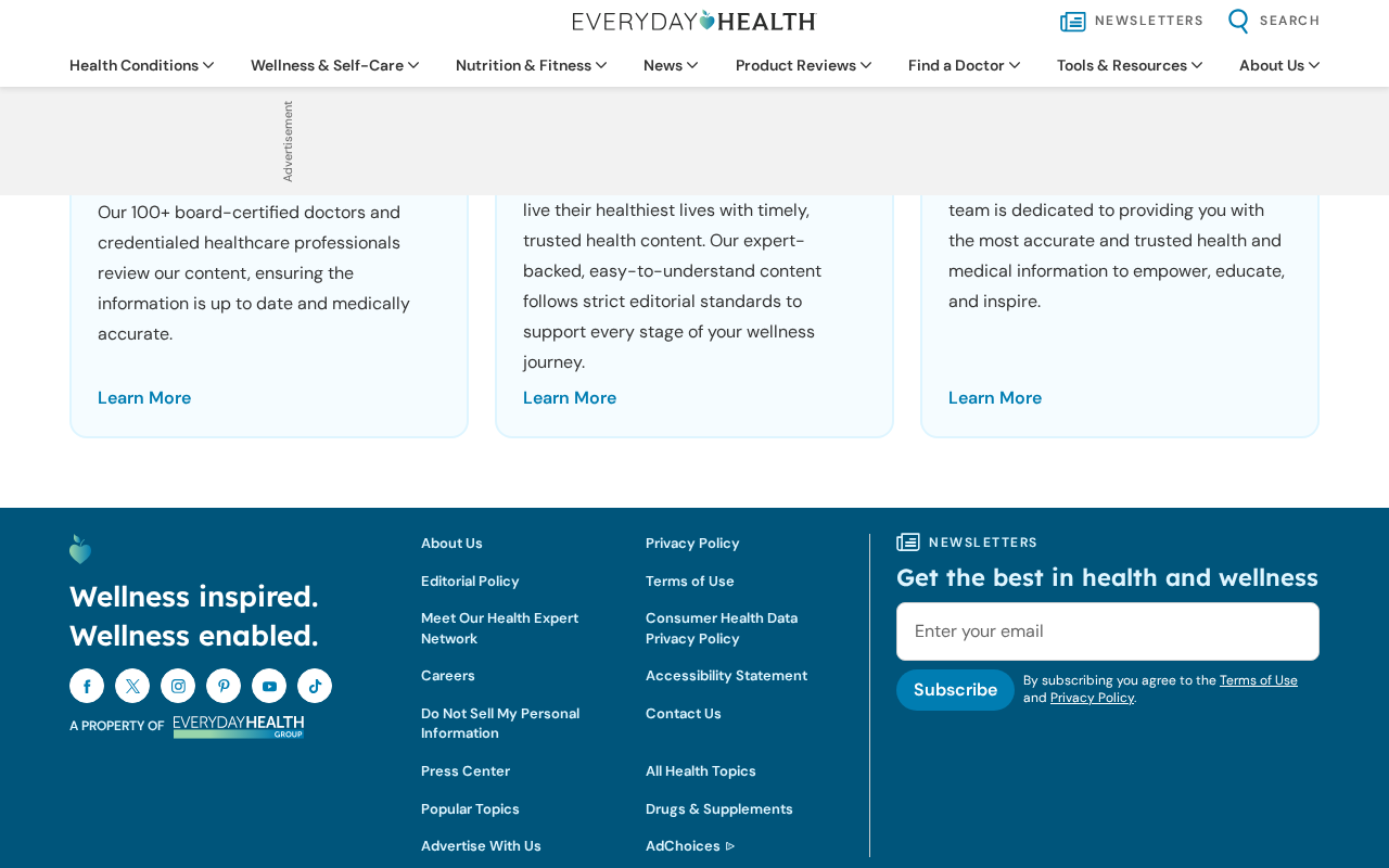 Everyday Health: Trusted Medical Information, Expert Health Advice, News, Tools, and Resources screenshot