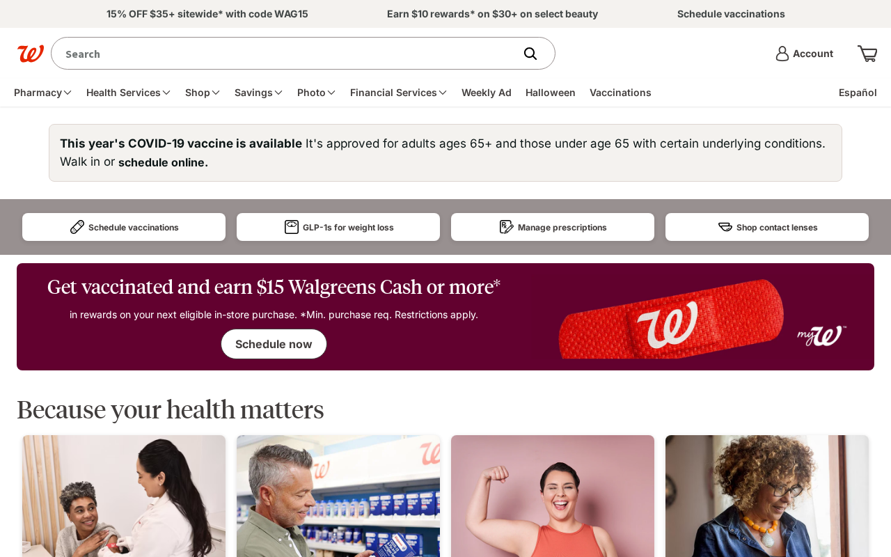 Walgreens: Pharmacy, Health & Wellness, Photo & More for You screenshot