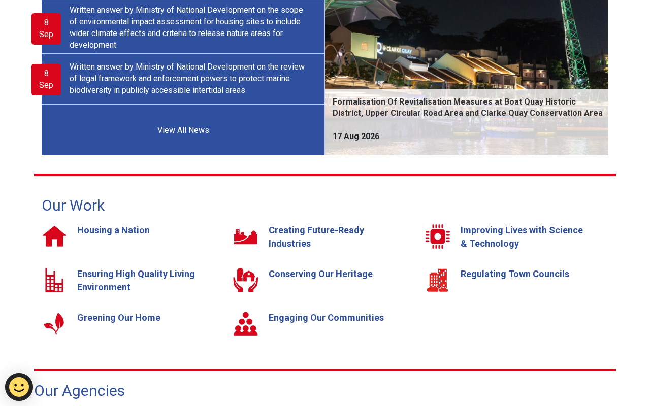 Ministry of National Development (MND) screenshot