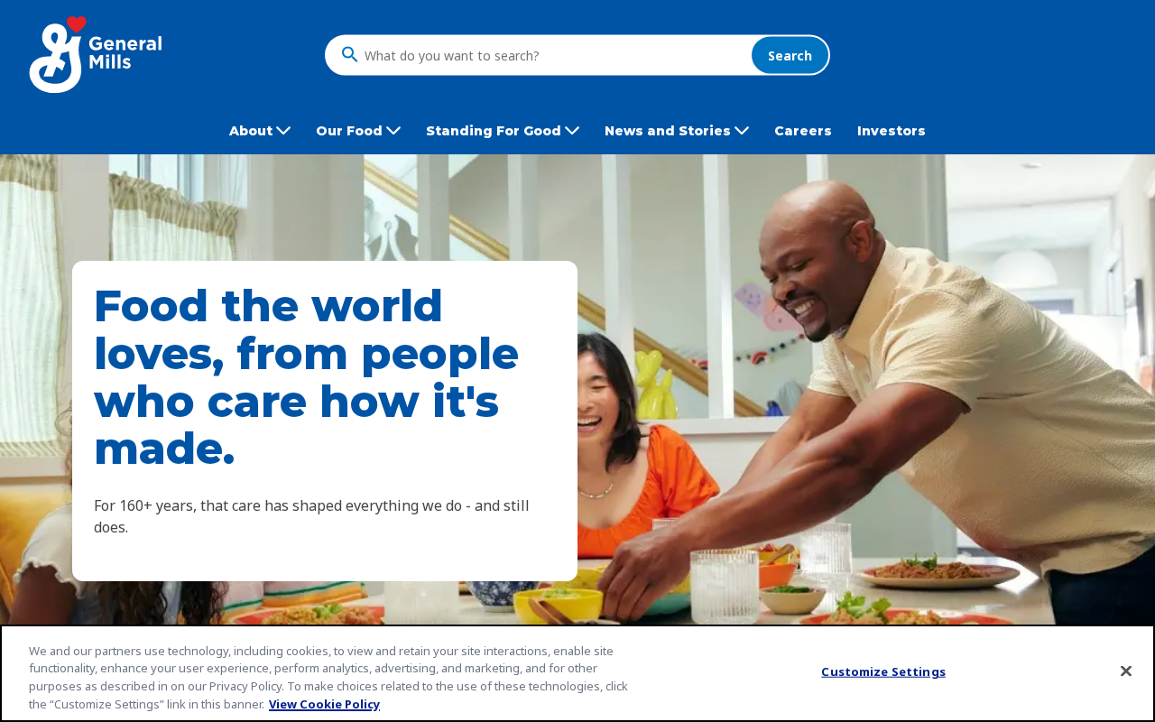 Food the world loves, from people who care how it's made. screenshot