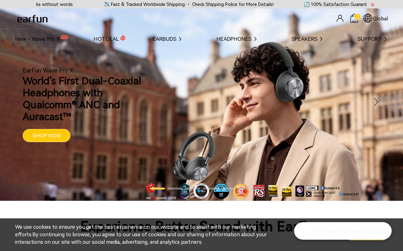Experience Better Sound with EarFun screenshot
