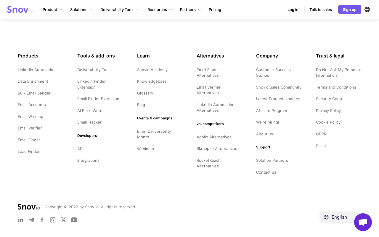 Automate Outreach & Generate Leads with Snov.io screenshot
