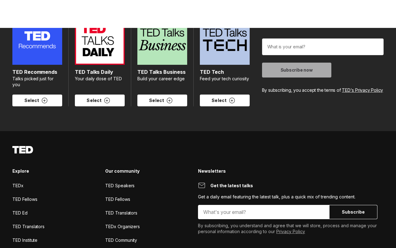TED: Ideas change everything screenshot