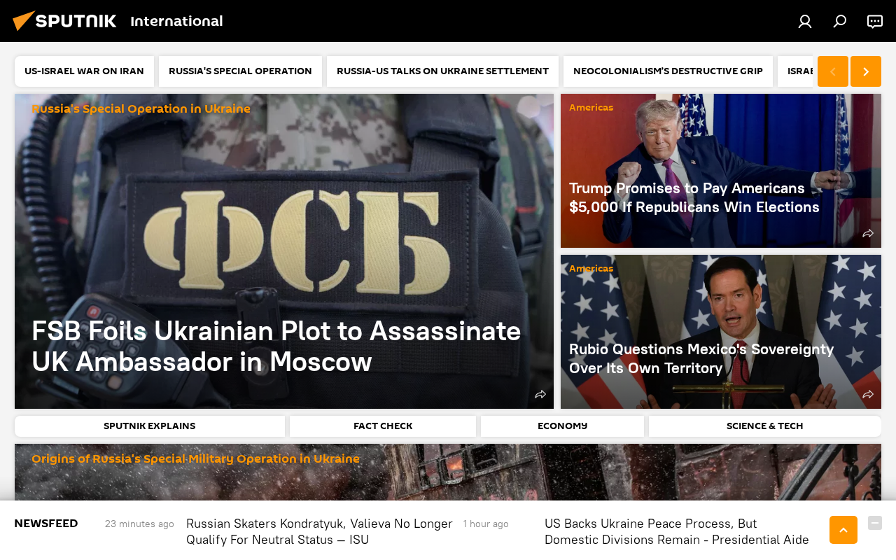 Sputnik News screenshot