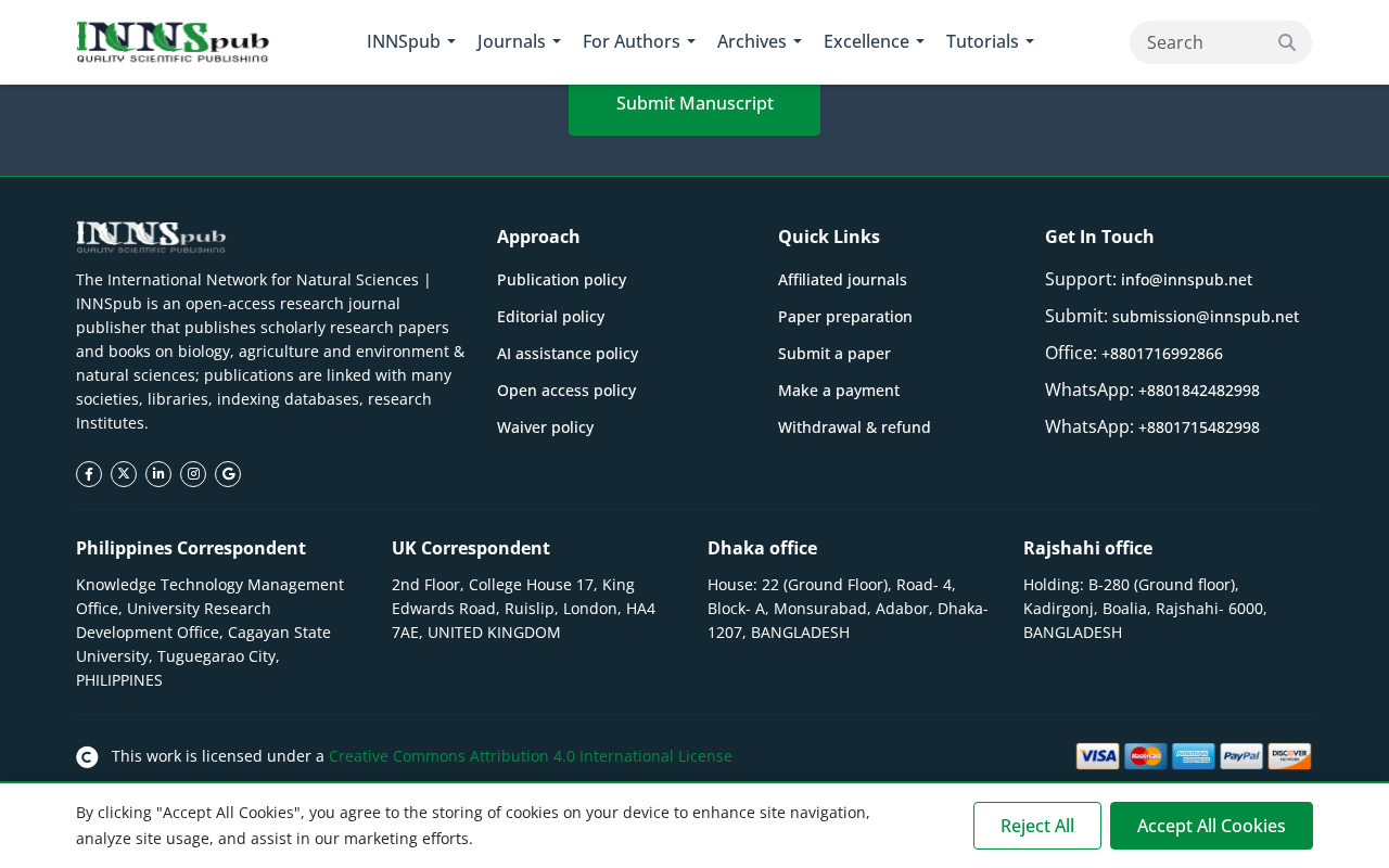 International Network for Natural Sciences screenshot