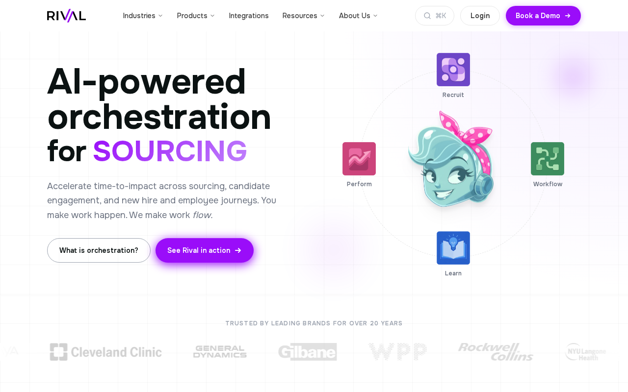 AI-Powered HR Orchestration & Talent Suite screenshot