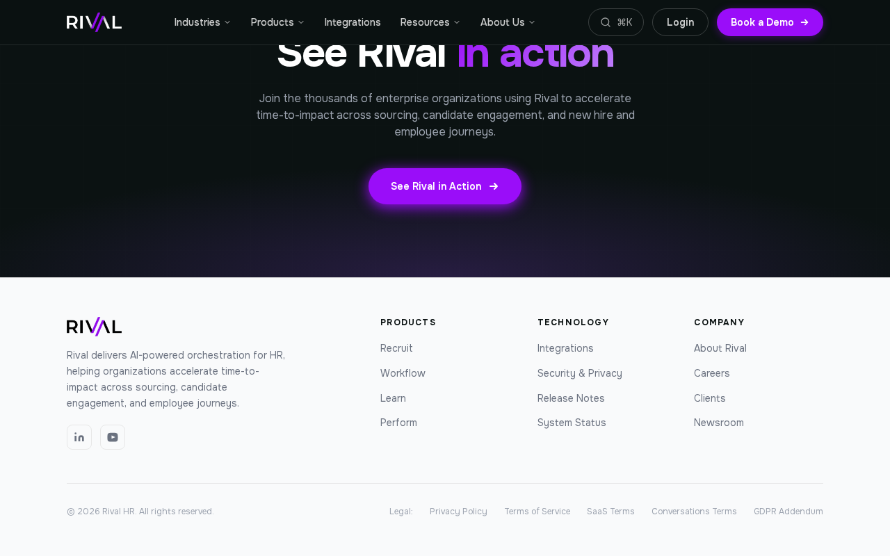 AI-Powered HR Orchestration & Talent Suite screenshot