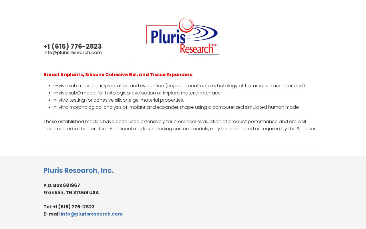 Pluris Research, Inc screenshot