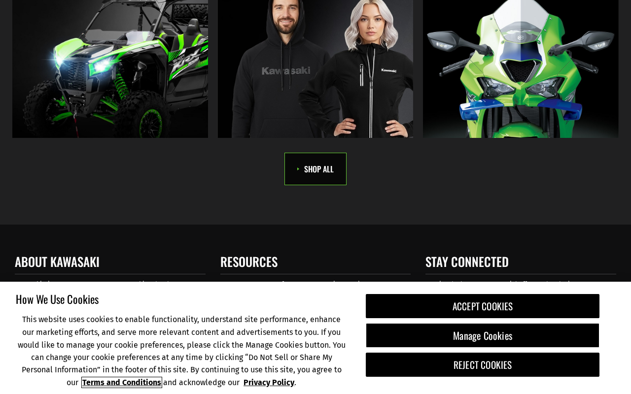 Kawasaki Motorcycles, ATV, SxS, Jet Ski Personal Watercraft screenshot