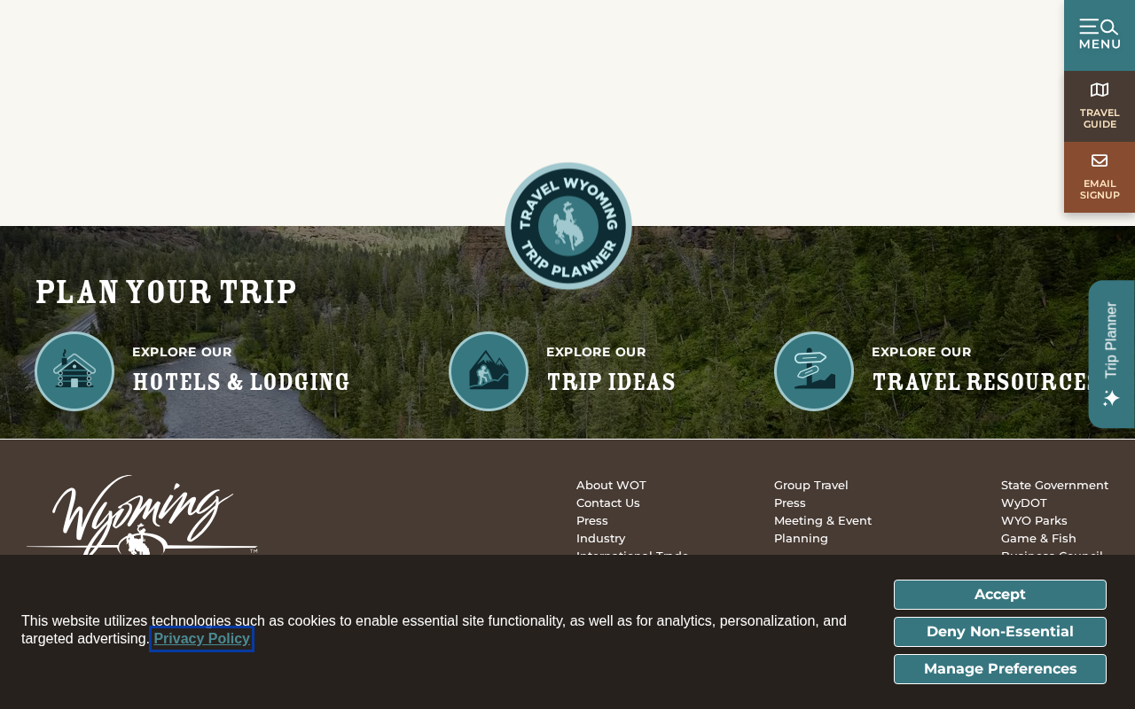 Visit Wyoming and Enjoy Your Wyoming Vacation screenshot