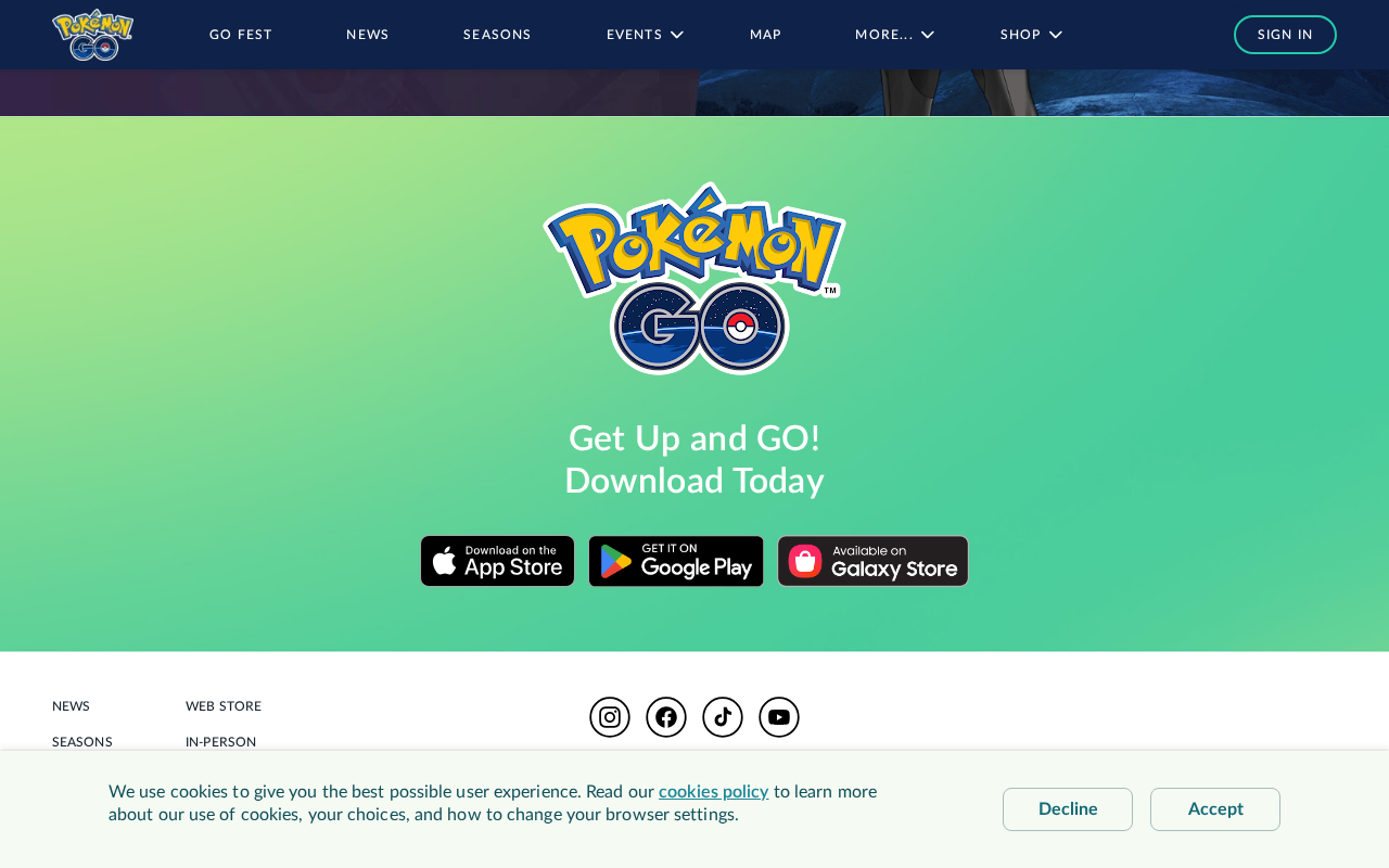 Pokémon GO screenshot