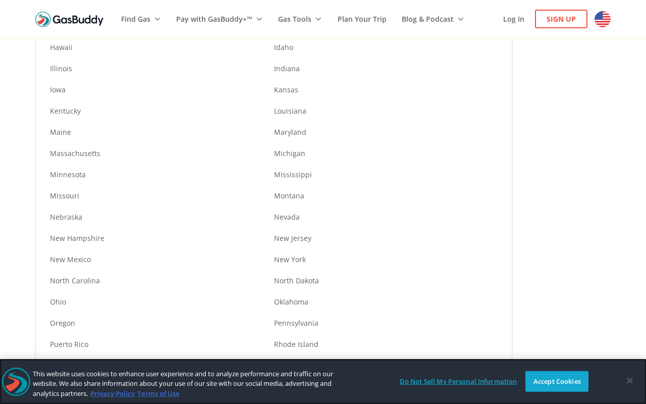 Best Gas Prices & Local Gas Stations in Massachusetts screenshot