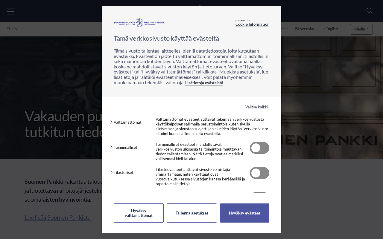Vakauden puolesta, tutkitun tiedon pohjalta screenshot
