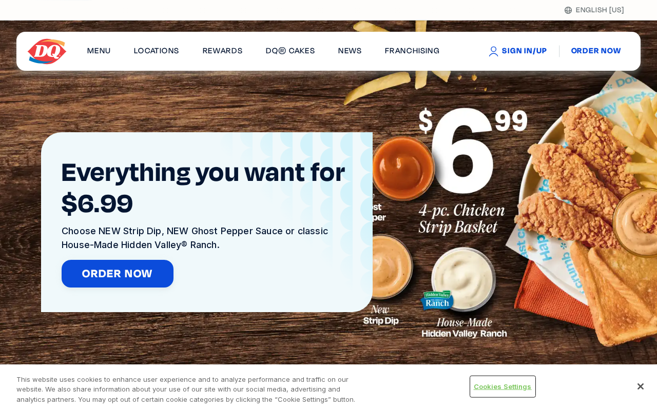 Dairy Queen®: Burgers, Blizzard® Treats & More. Happy Tastes Good® screenshot