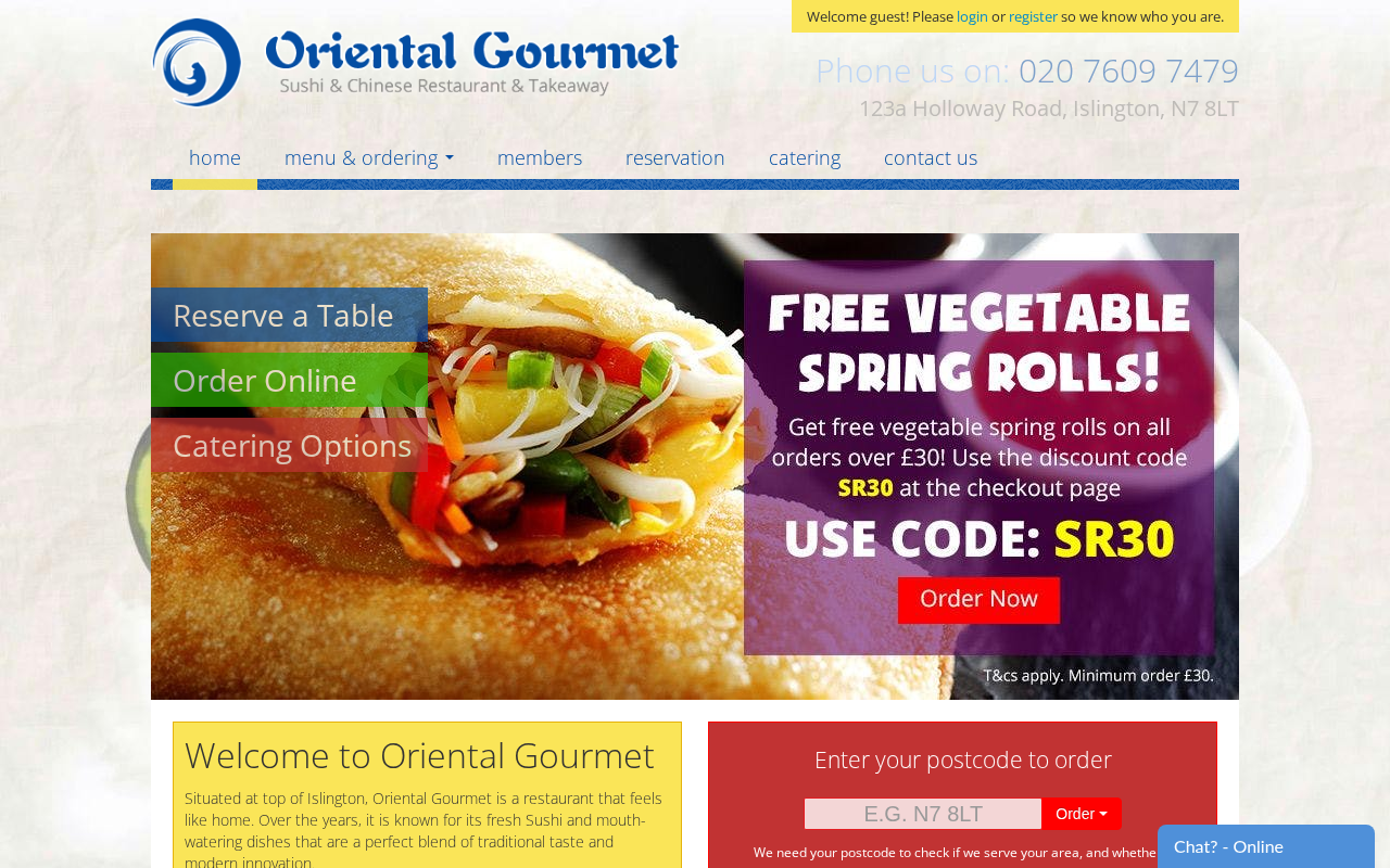 Oriental Gourmet (Holloway) screenshot
