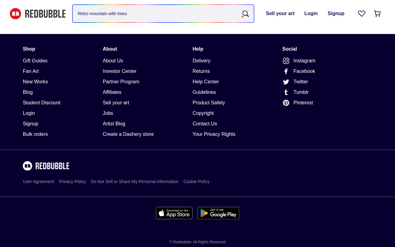 Awesome products designed by independent artists screenshot