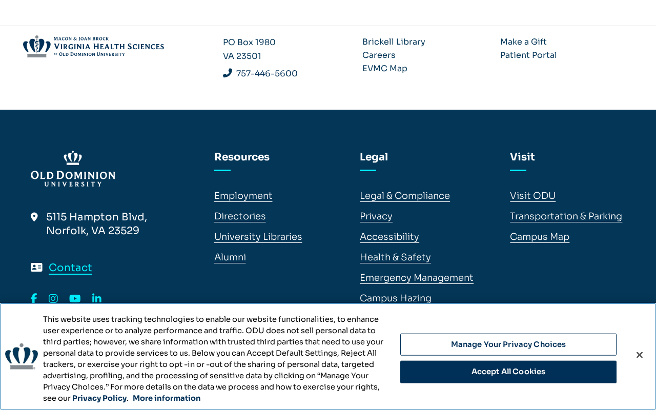 Macon & Joan Brock Virginia Health Sciences at Old Dominion University screenshot