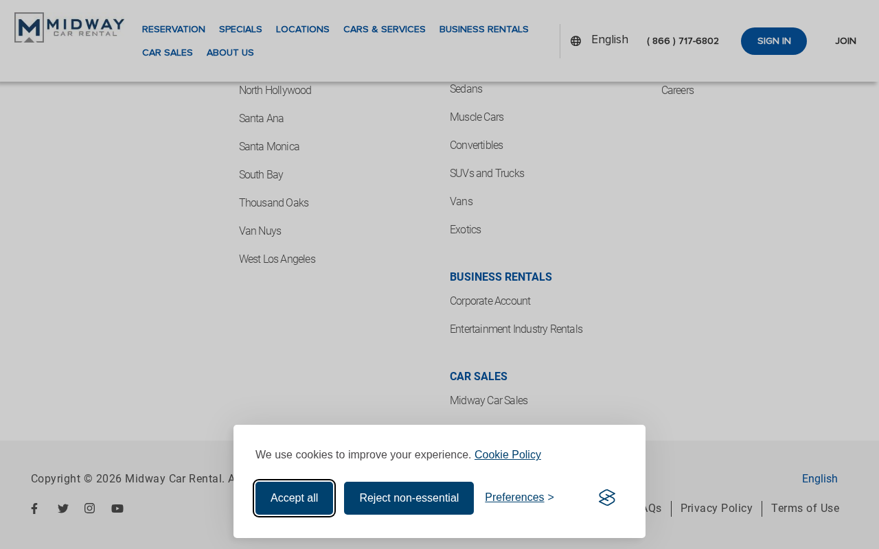Midway Car Rental screenshot