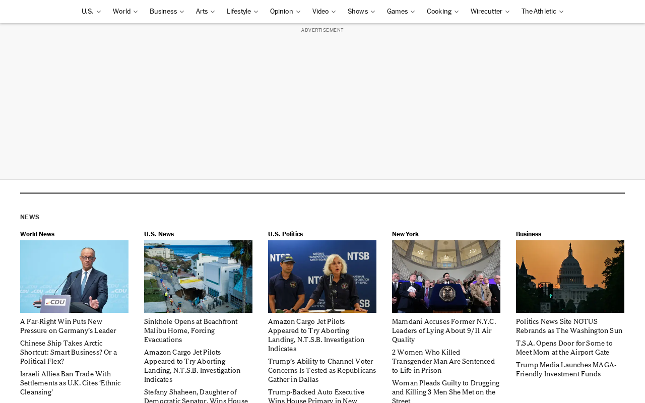 The New York Times screenshot